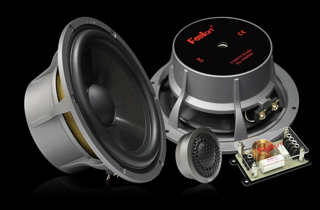 Feelart SQ-165 6.5" 2 Way System Speaker 180 Watts Max Power