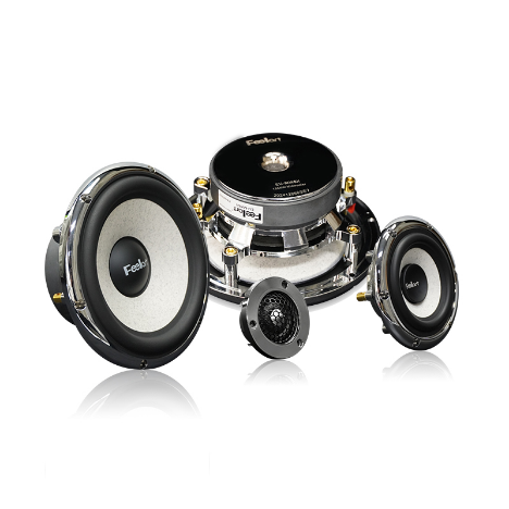 EU-165F3 (new) | 6.5" 3 way component speaker