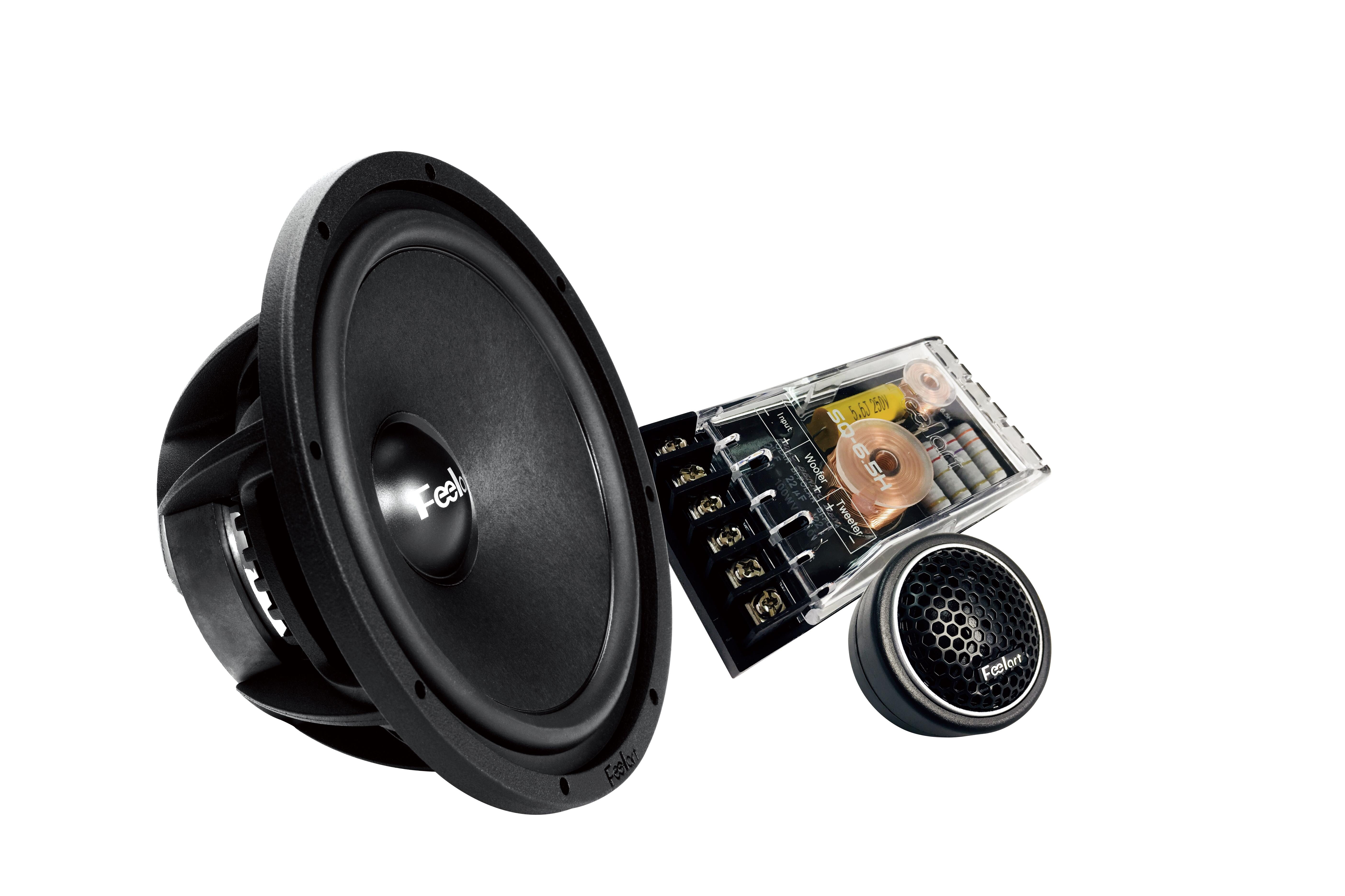 Feelart SQ-6.5H 6.5" 2 way component speaker 